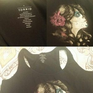 Size 1 Torrid Sugar Skull Tank Top